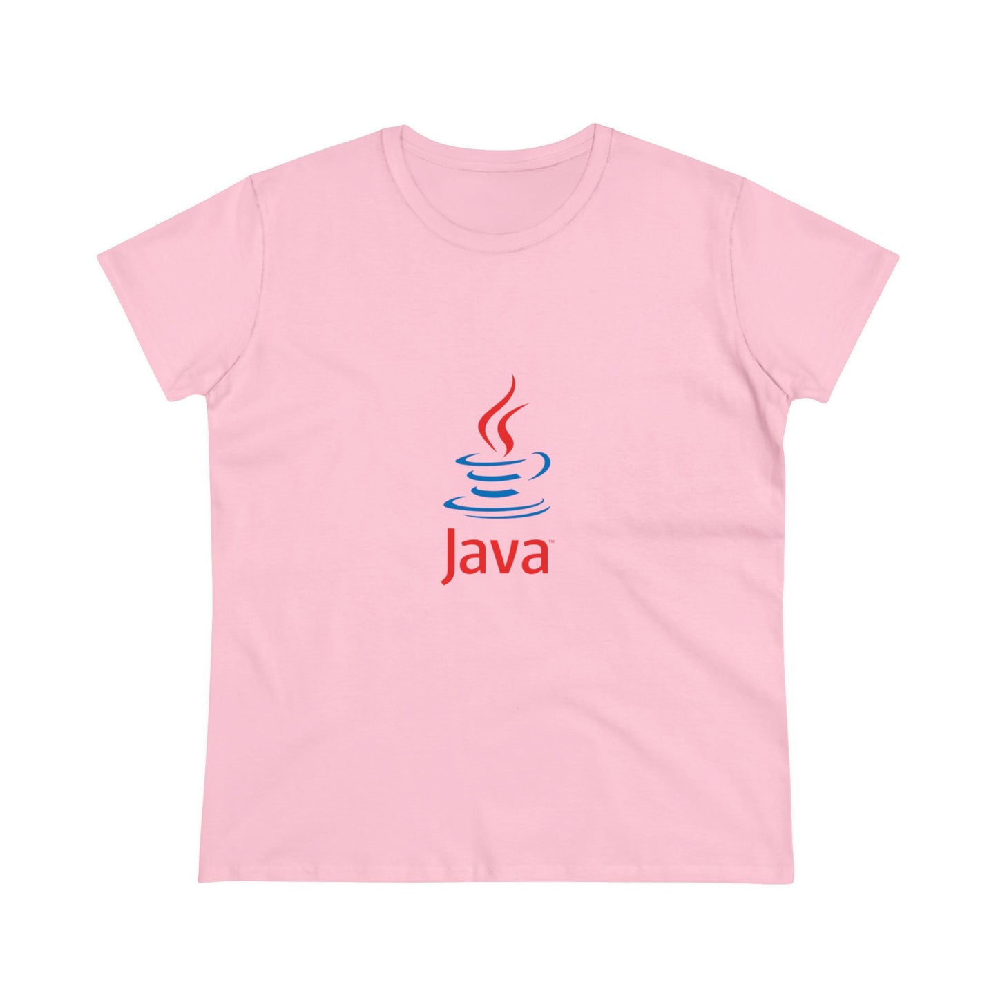 Java Logo T-shirt - Women's Midweight Cotton Tee