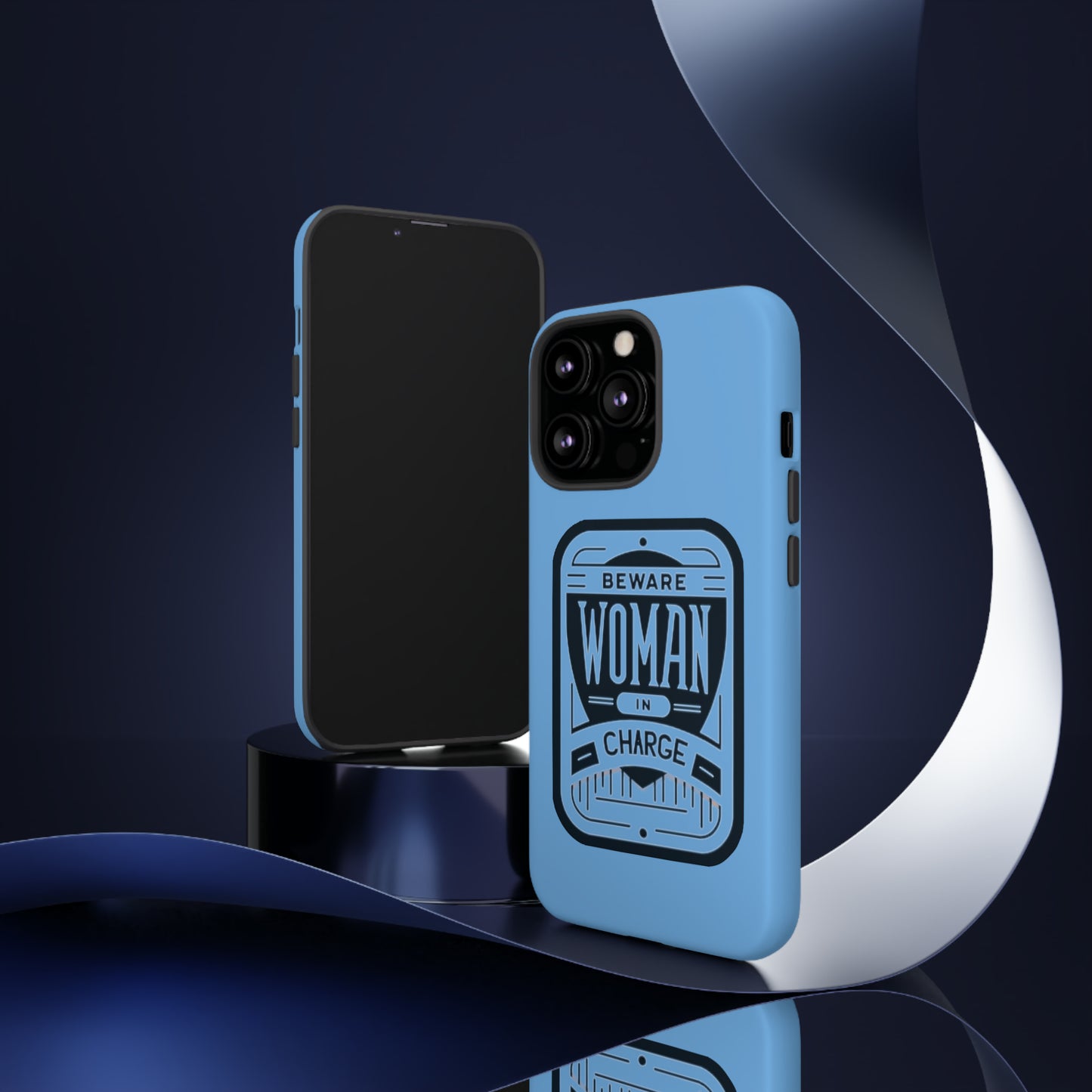 Woman In Charge (Light Blue) - Tough Cases