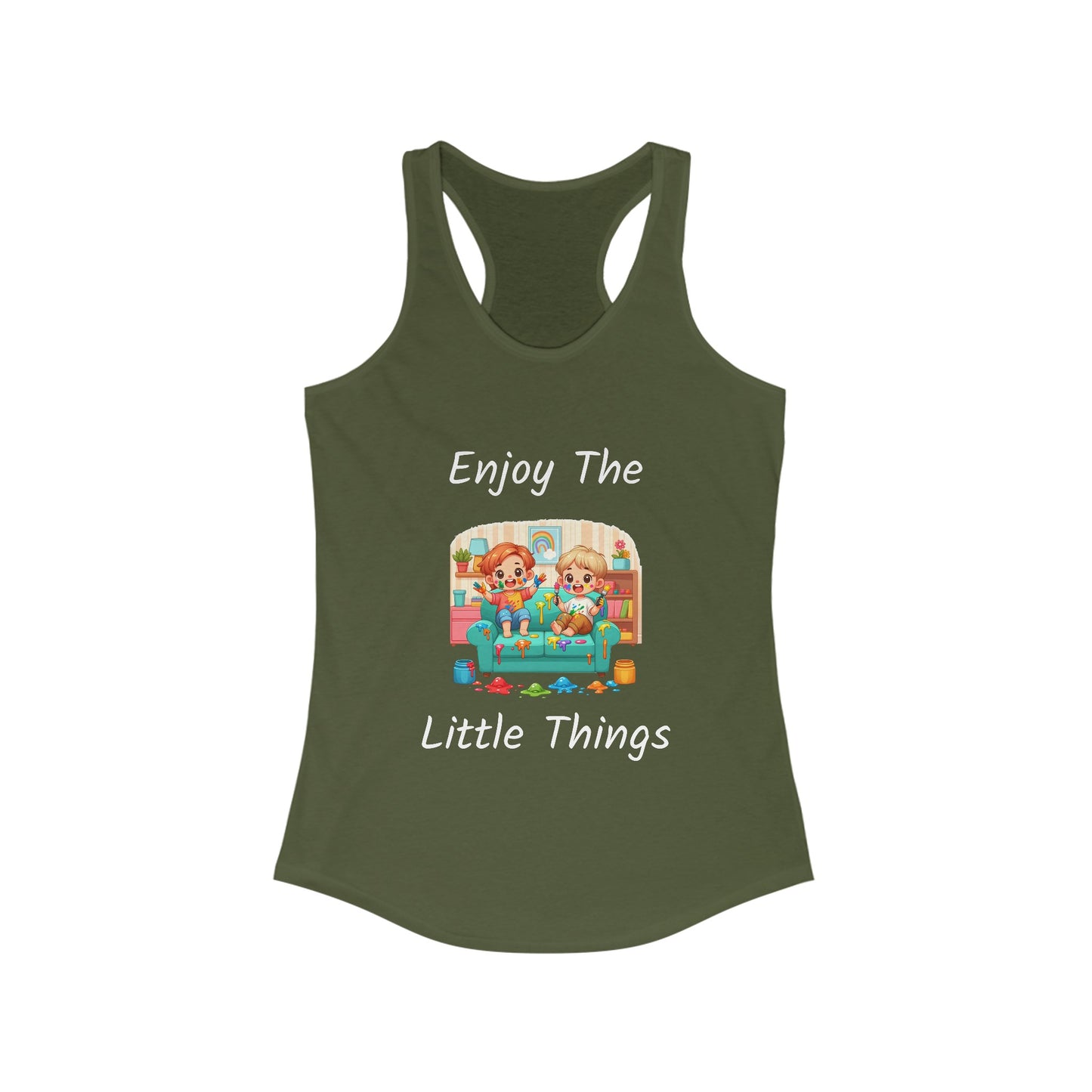 Enjoy The Little Things - Women's Ideal Racerback Tank