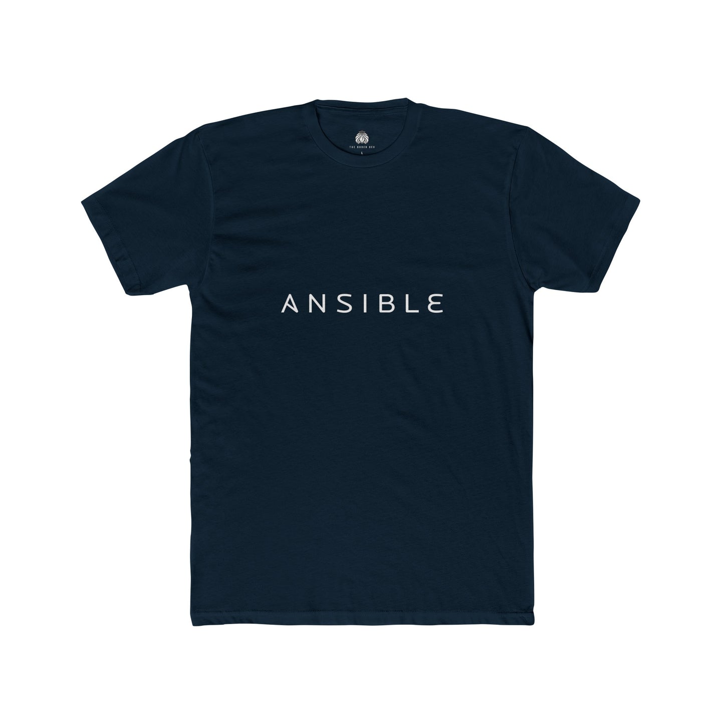 Ansible Logo Text 100% Cotton T-Shirt - Men