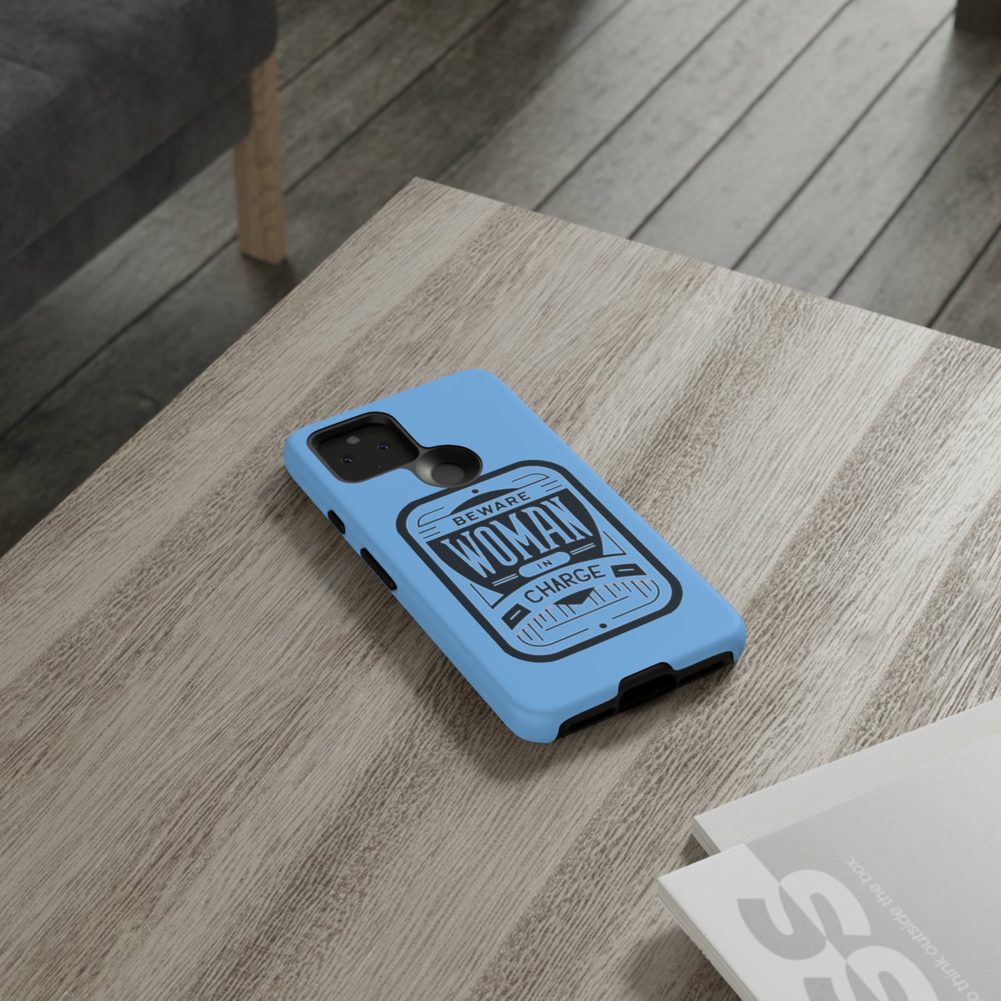 Woman In Charge (Light Blue) - Tough Cases