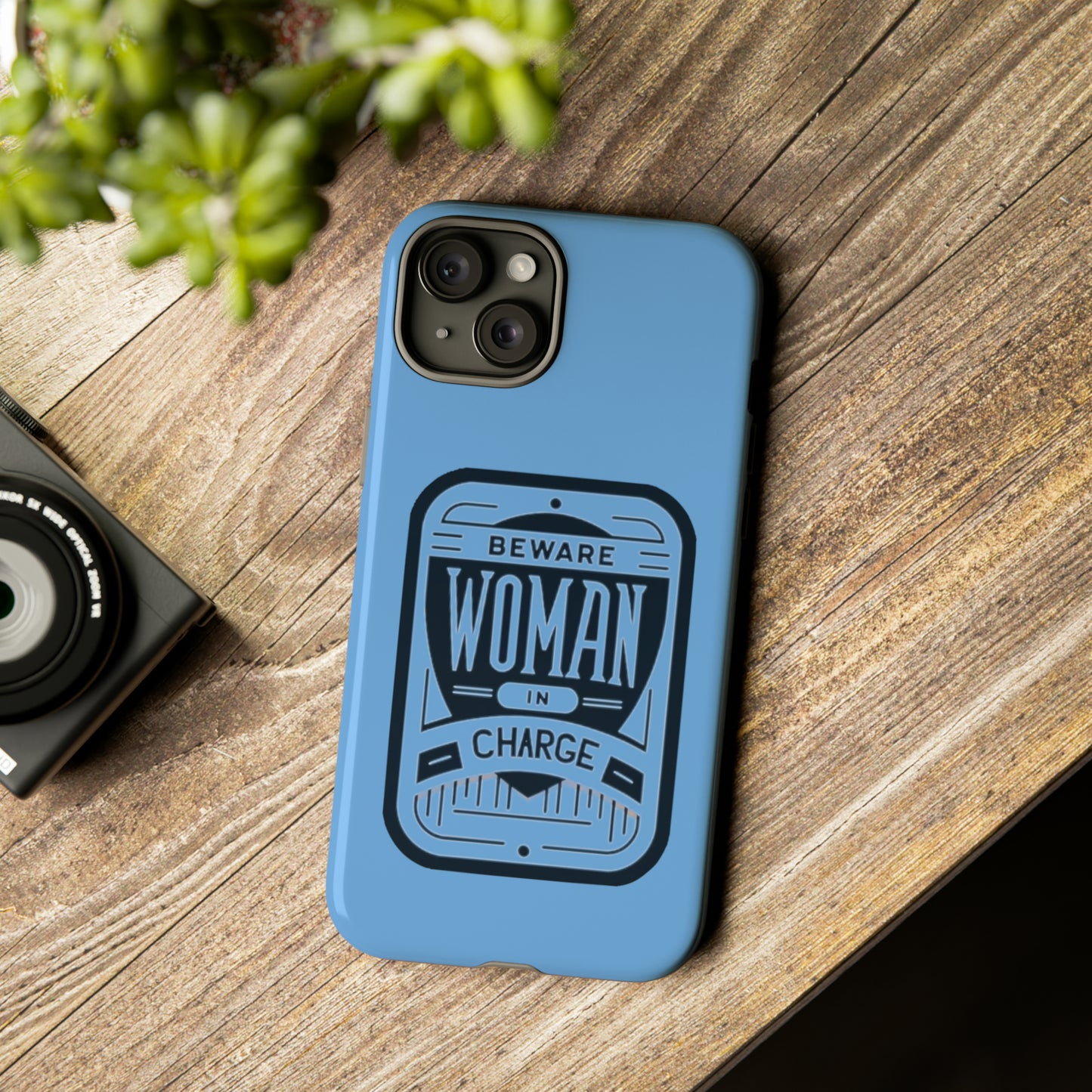 Woman In Charge (Light Blue) - Tough Cases