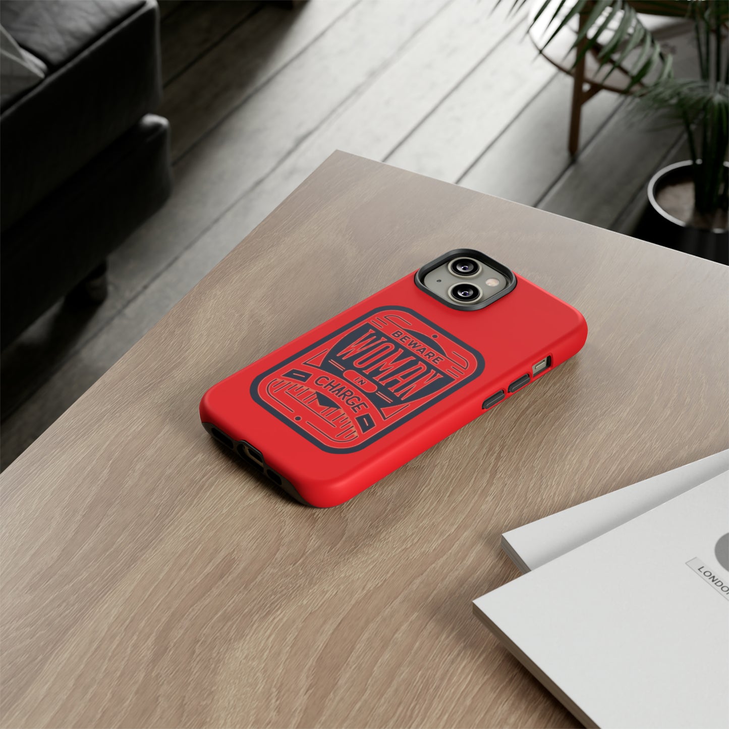 Woman In Charge (Red) - Tough Cases