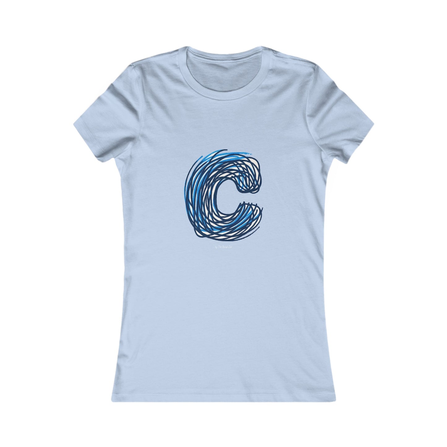 Scribbles (Letter C) T-shirt - Women's Favorite Tee