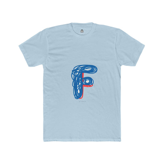 Scribbles (Letter F) T-Shirt - Men
