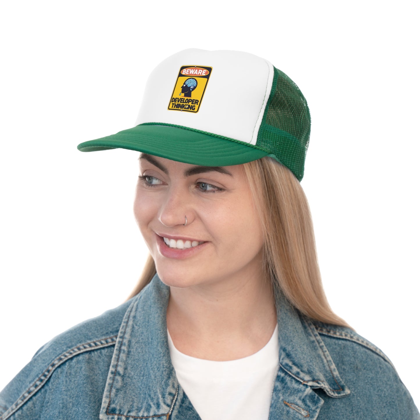 Beware Developer Thinking - Trucker Cap