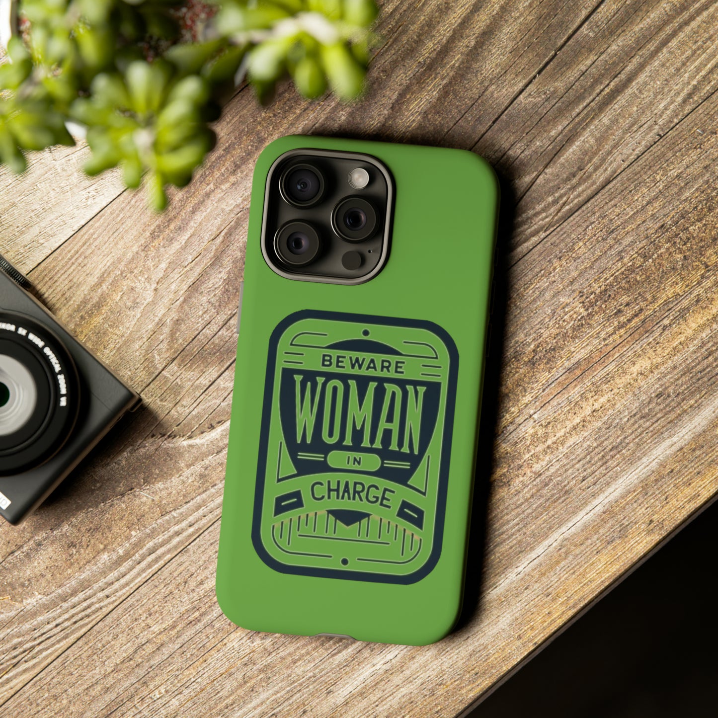 Woman In Charge (Light Green) - Tough Cases