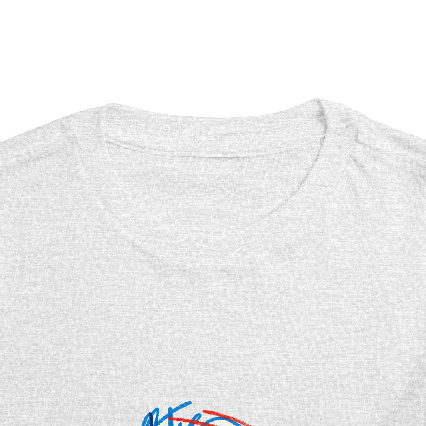 Scribbles (Letter D) T-Shirt - Toddler Short Sleeve Tee