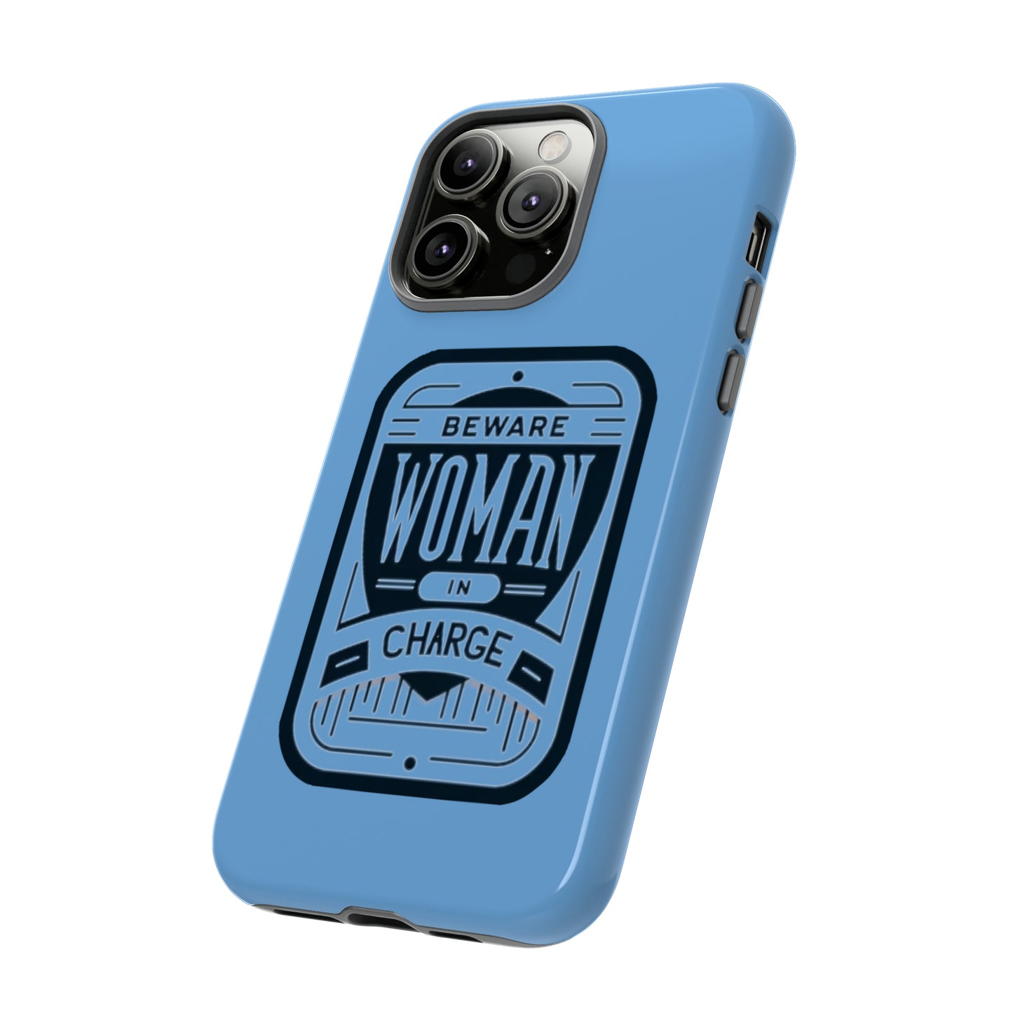 Woman In Charge (Light Blue) - Tough Cases