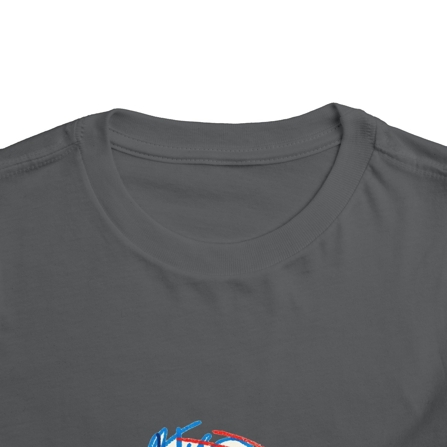 Scribbles (Letter D) T-Shirt - Toddler Short Sleeve Tee