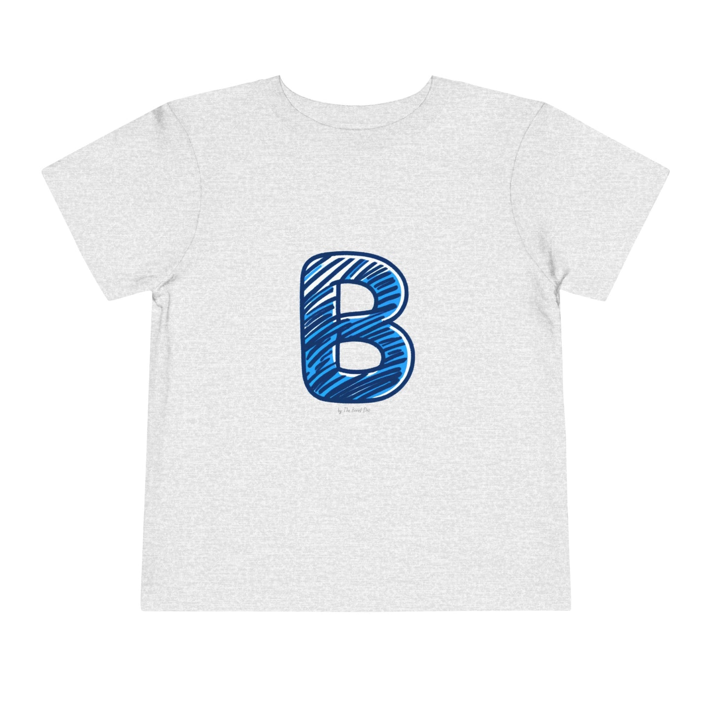Scribbles (Letter B) T-Shirt - Toddler Short Sleeve Tee
