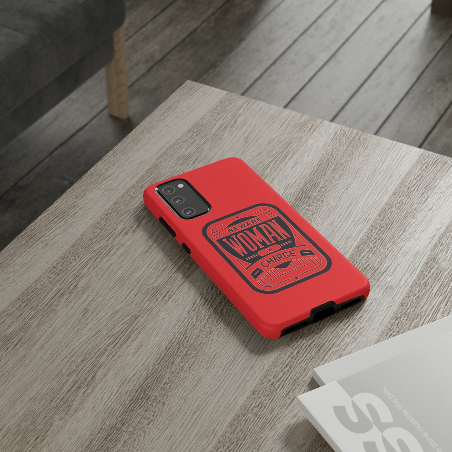 Woman In Charge (Red) - Tough Cases