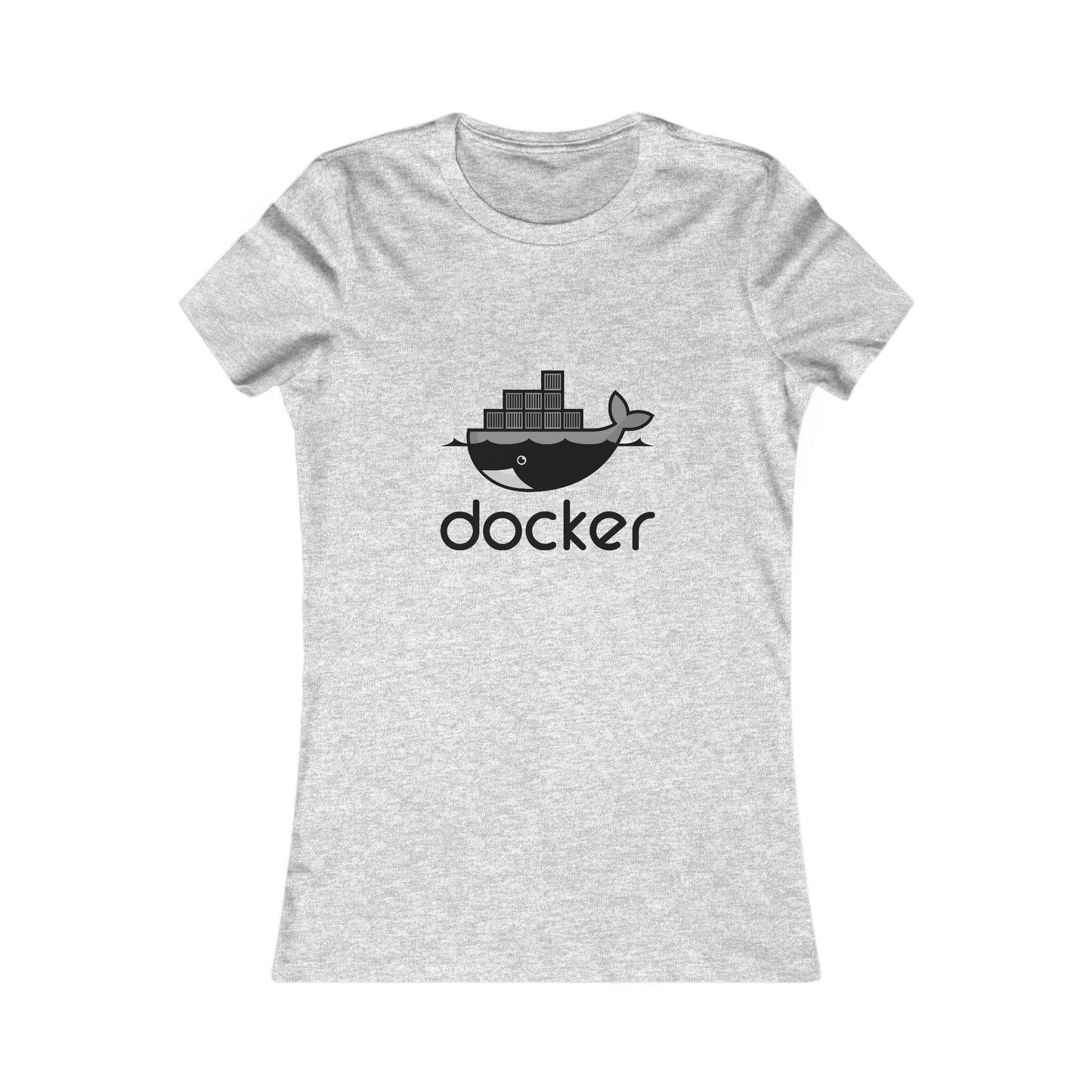 Docker Logo Black - Women's Favorite Tee
