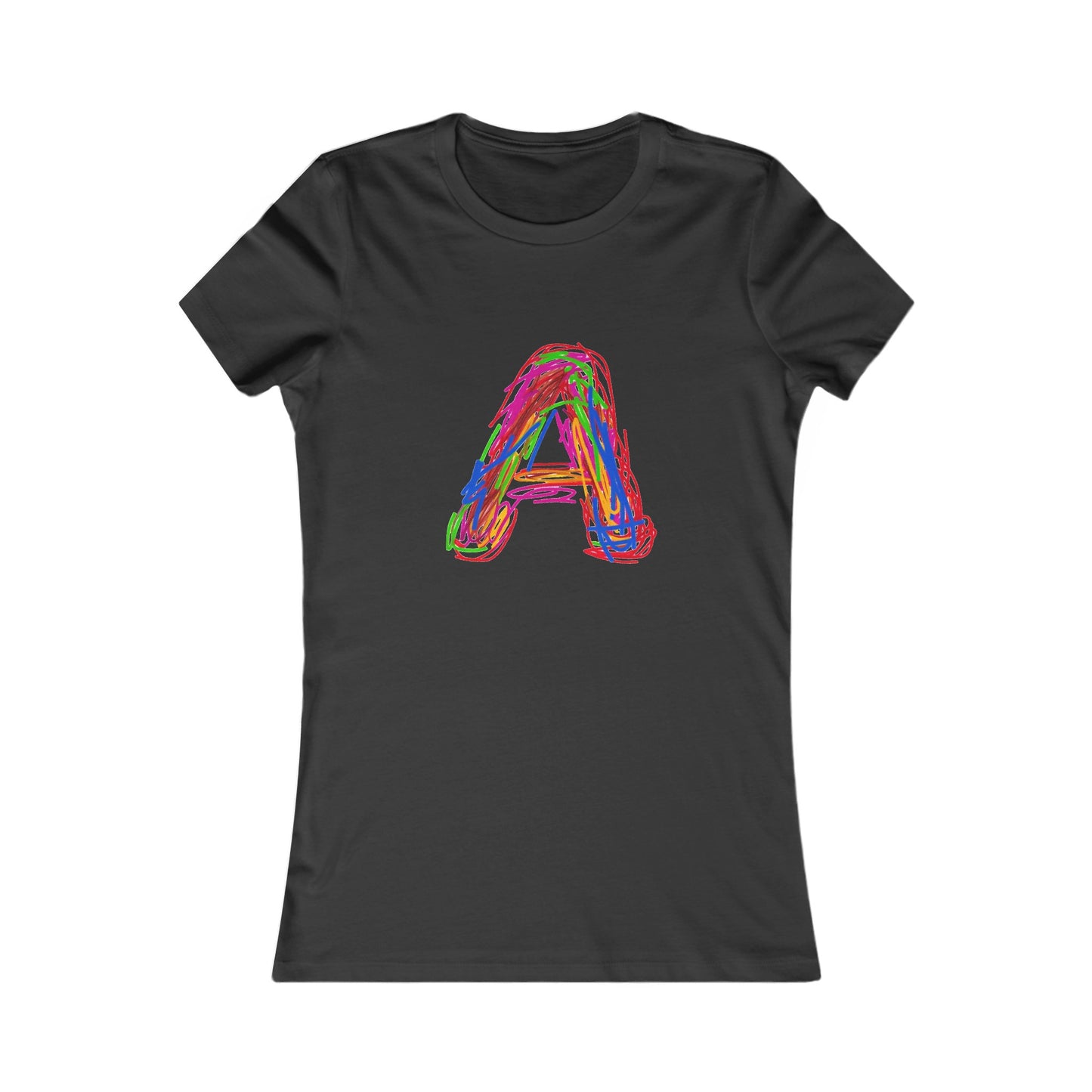 Scribbles (A) T-shirt - Women's Favorite Tee