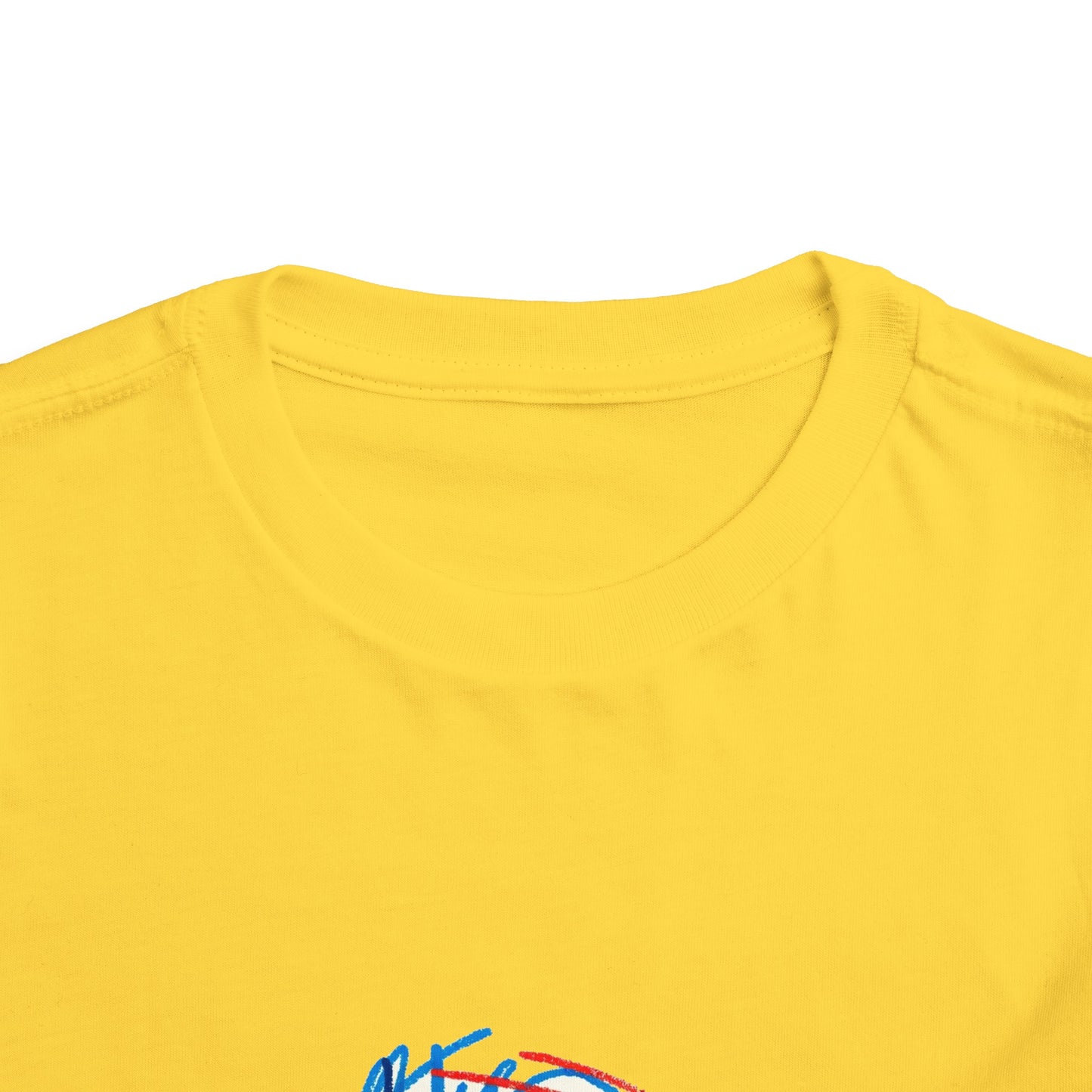 Scribbles (Letter D) T-Shirt - Toddler Short Sleeve Tee