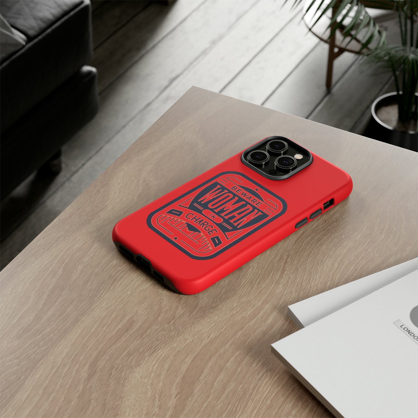 Woman In Charge (Red) - Tough Cases