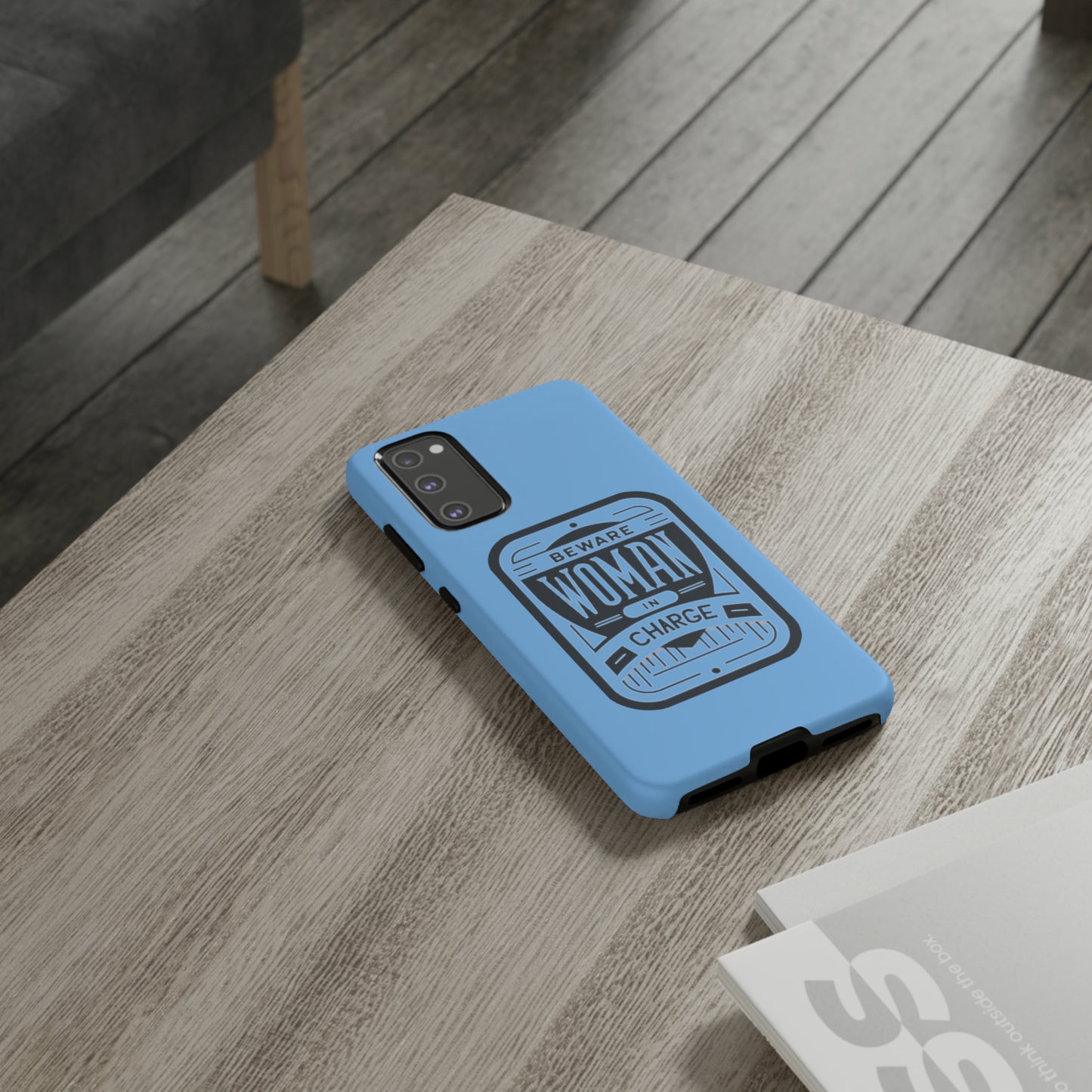 Woman In Charge (Light Blue) - Tough Cases
