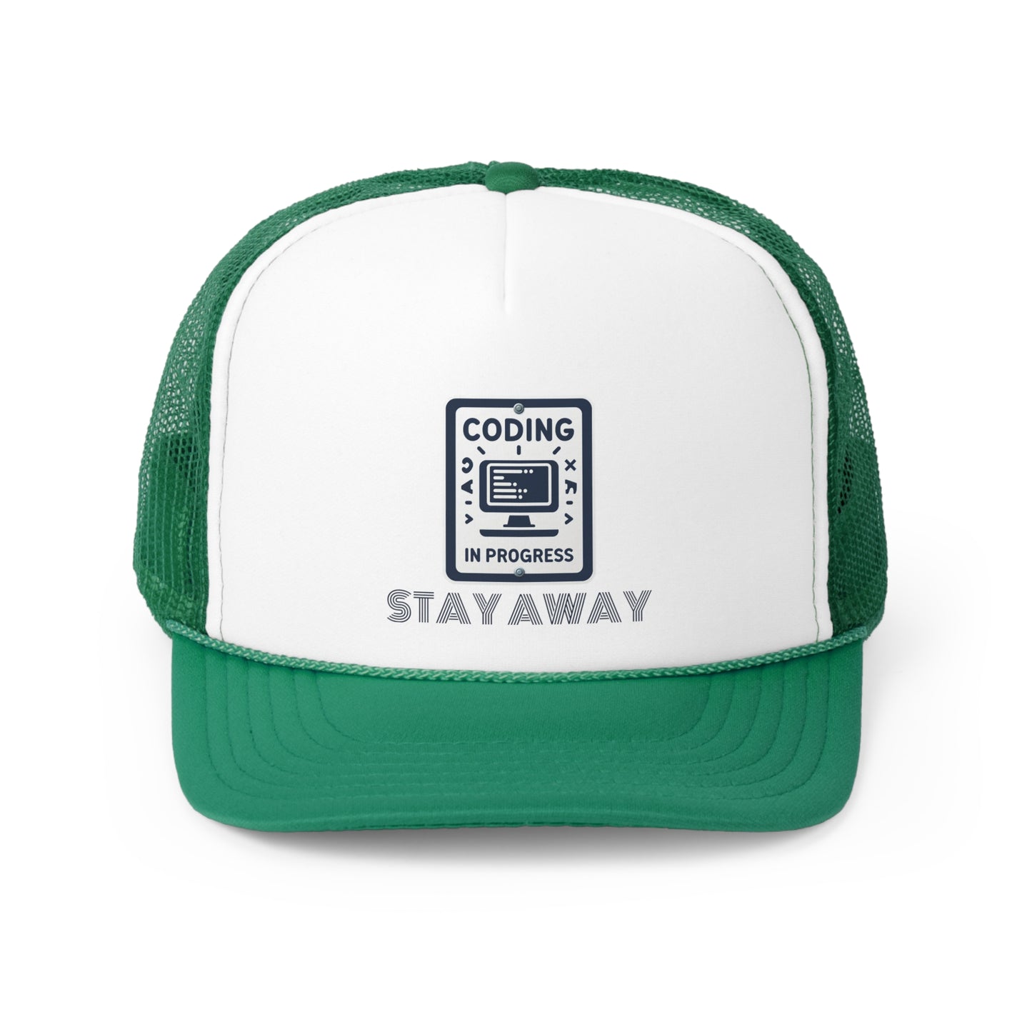 Coding In Progress Stay Away - Trucker Cap