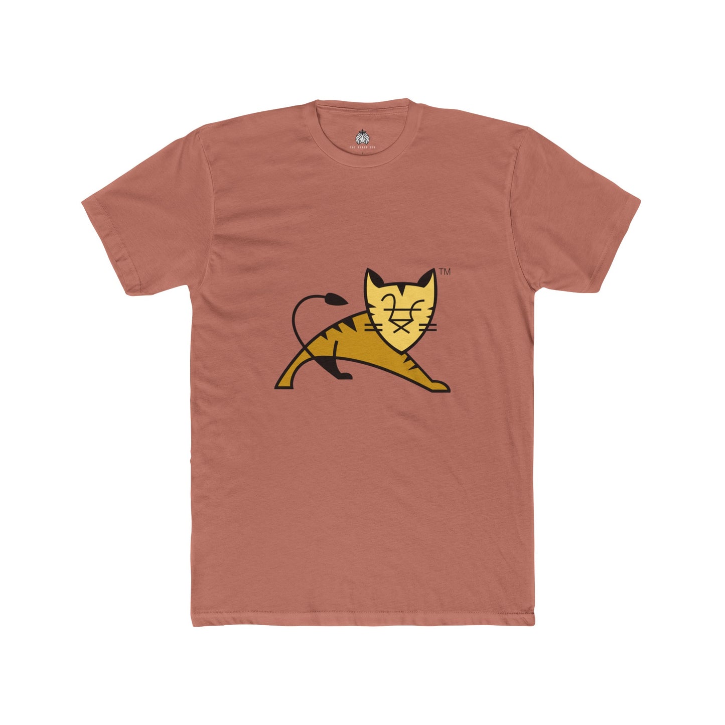 Apache Tomcat Logo 100% Cotton T-Shirt - Men