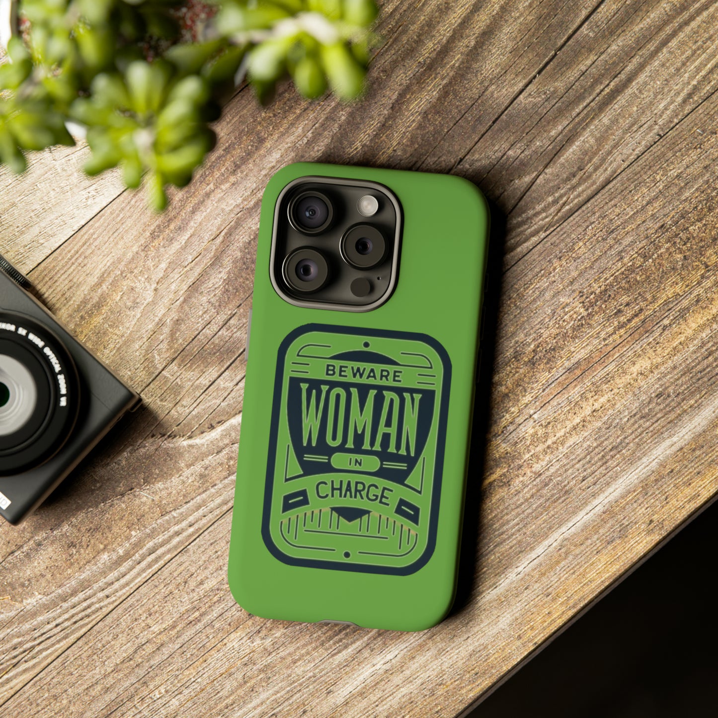 Woman In Charge (Light Green) - Tough Cases