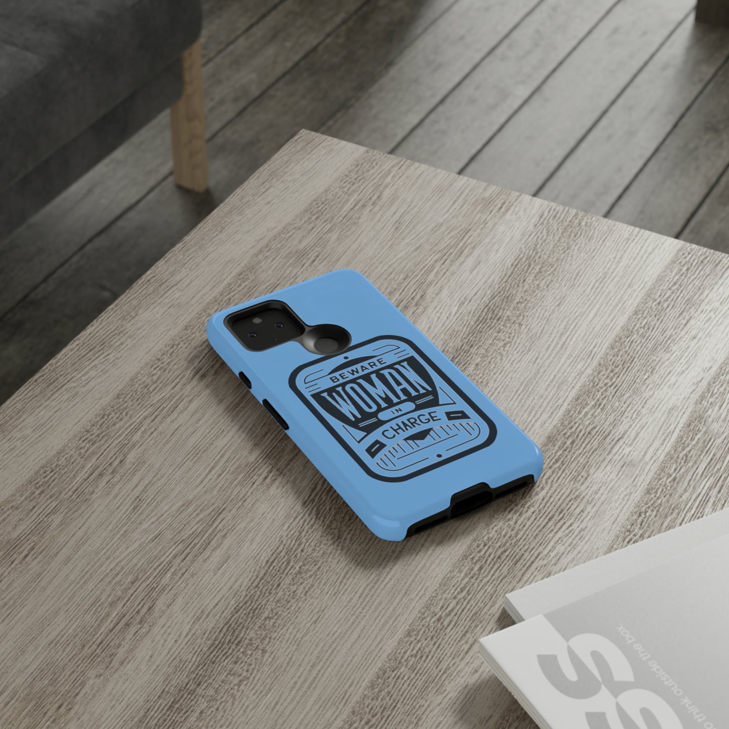 Woman In Charge (Light Blue) - Tough Cases