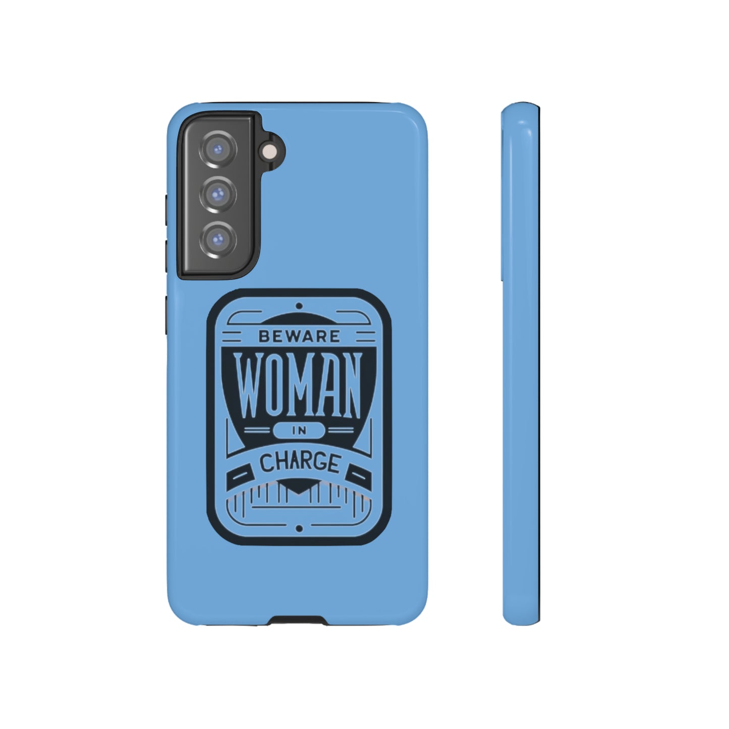 Woman In Charge (Light Blue) - Tough Cases