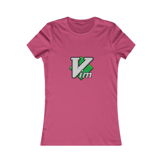 Vim Editor - Women's Favorite Tee
