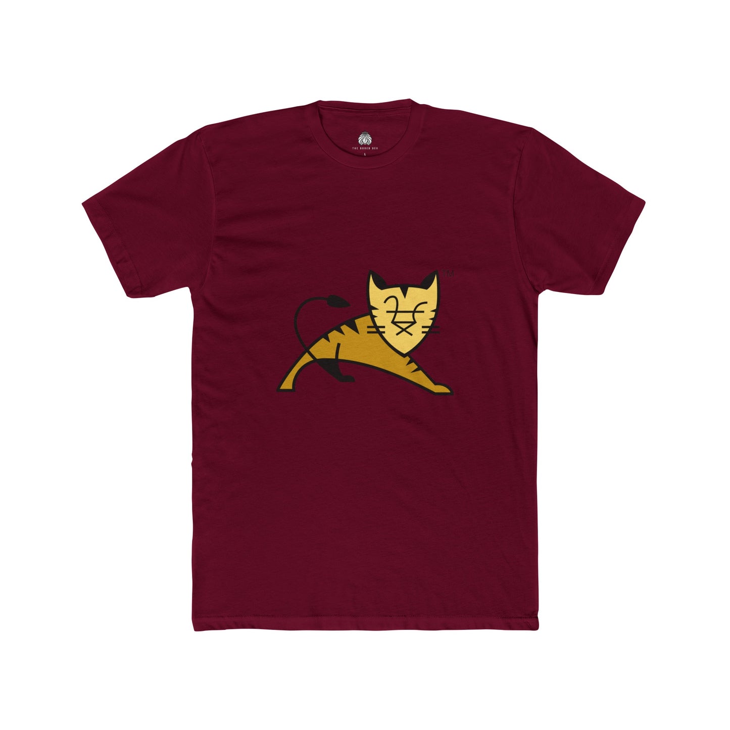 Apache Tomcat Logo 100% Cotton T-Shirt - Men