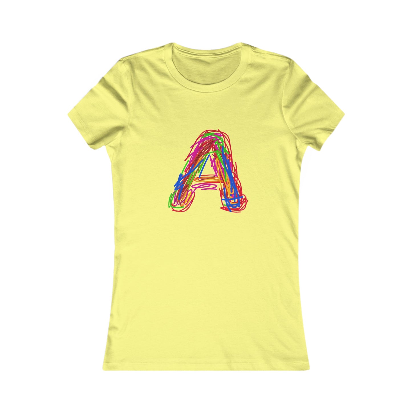 Scribbles (A) T-shirt - Women's Favorite Tee