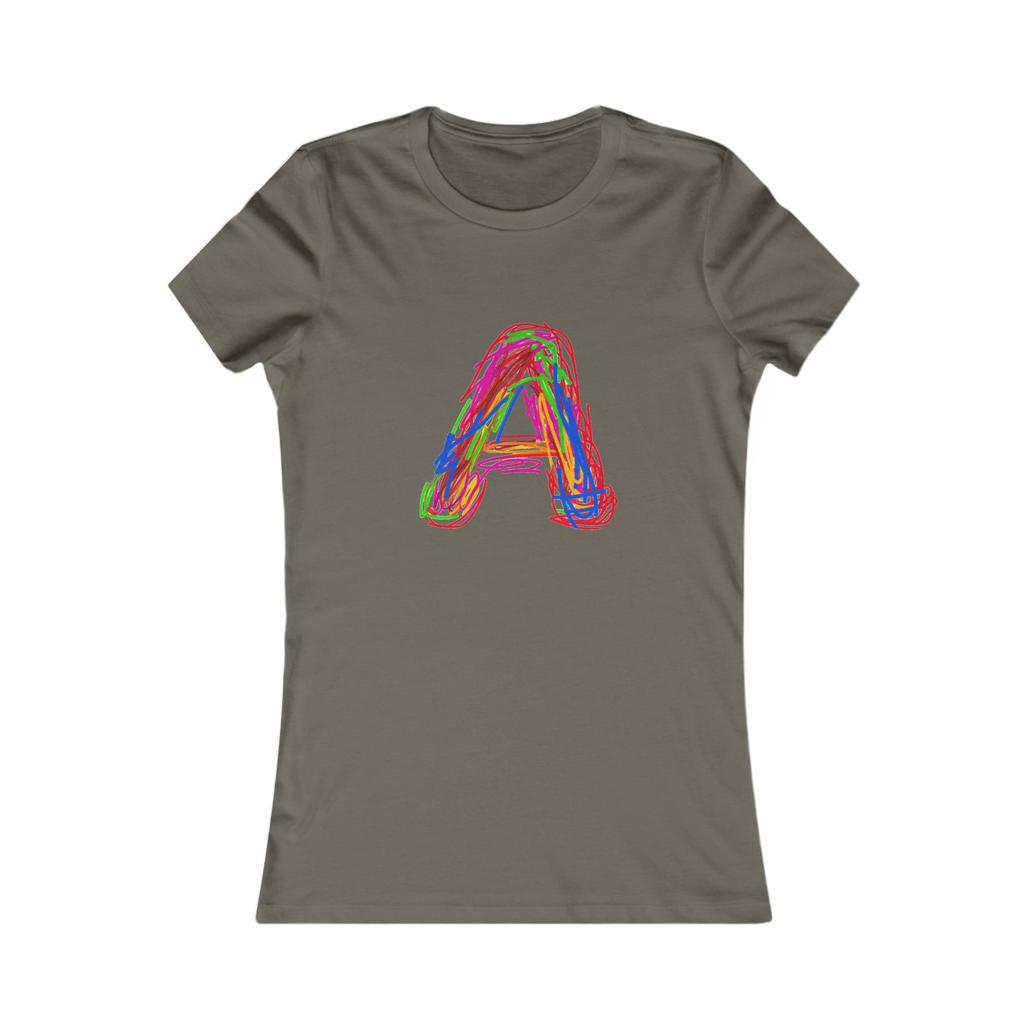 Scribbles (A) T-shirt - Women's Favorite Tee