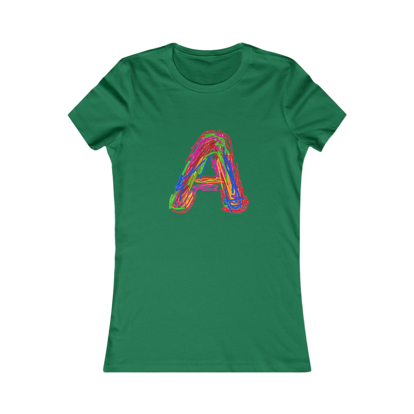 Scribbles (A) T-shirt - Women's Favorite Tee