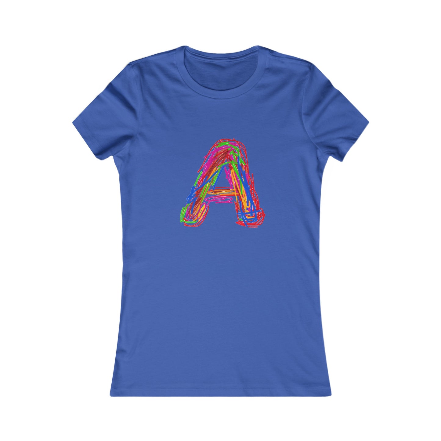 Scribbles (A) T-shirt - Women's Favorite Tee