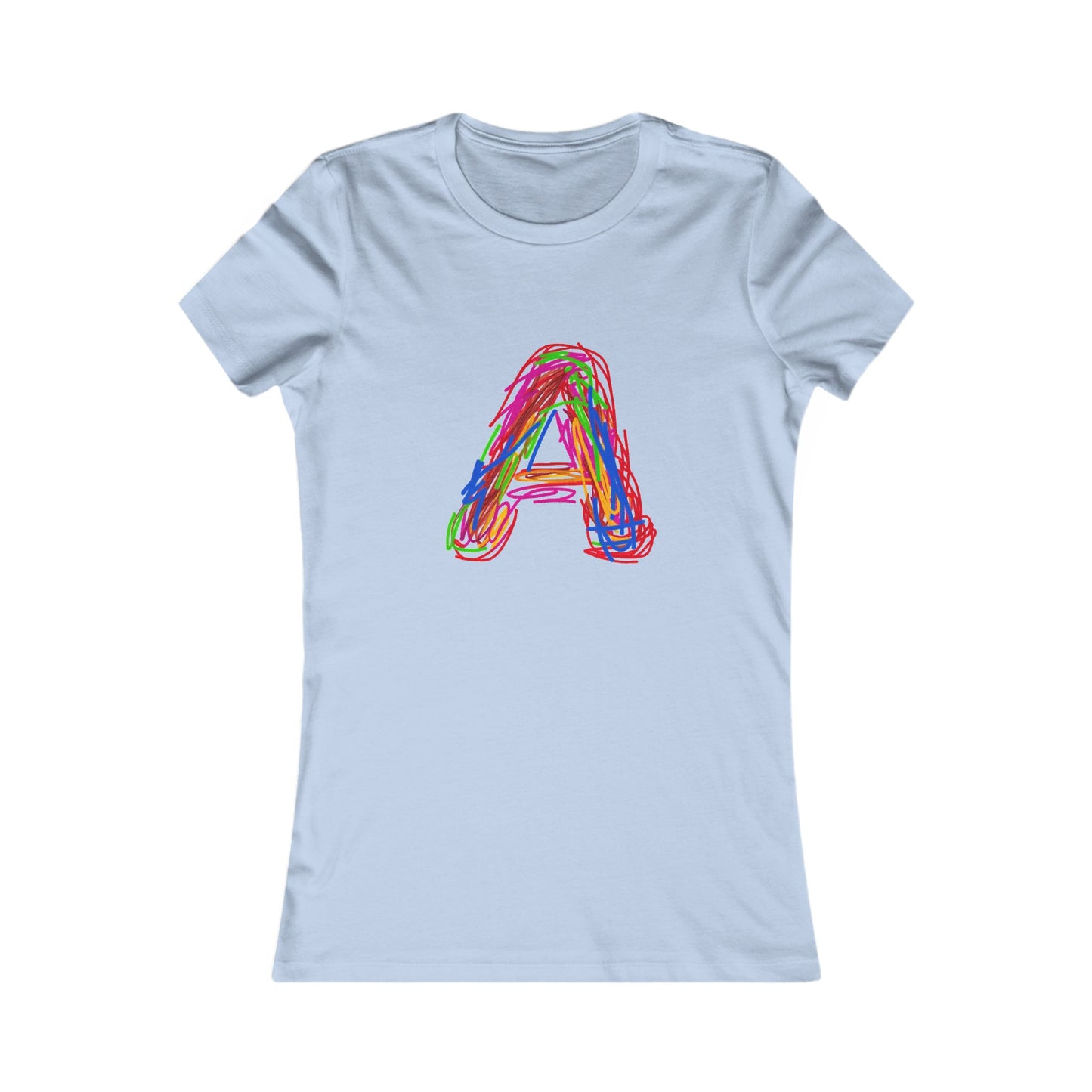 Scribbles (A) T-shirt - Women's Favorite Tee