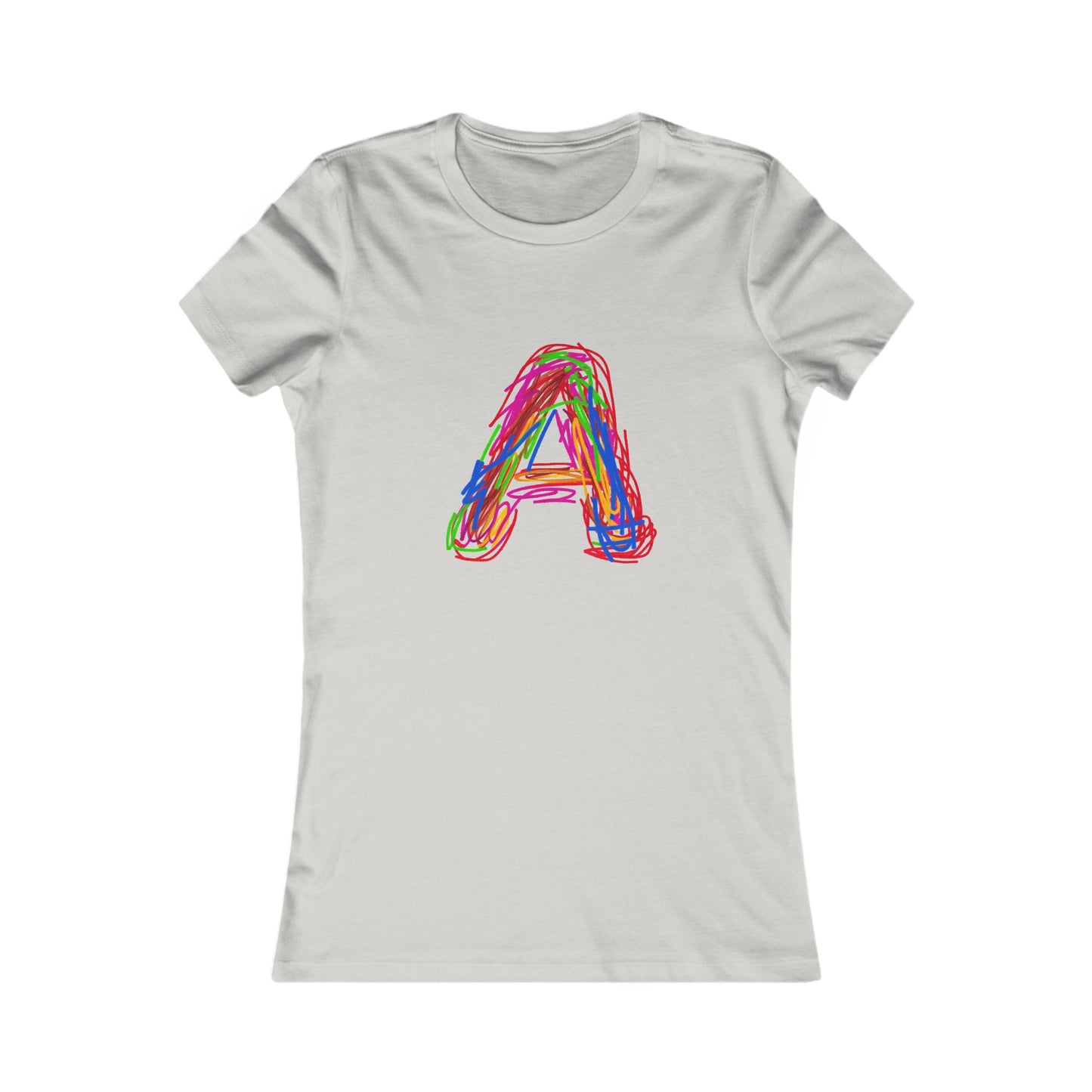 Scribbles (A) T-shirt - Women's Favorite Tee