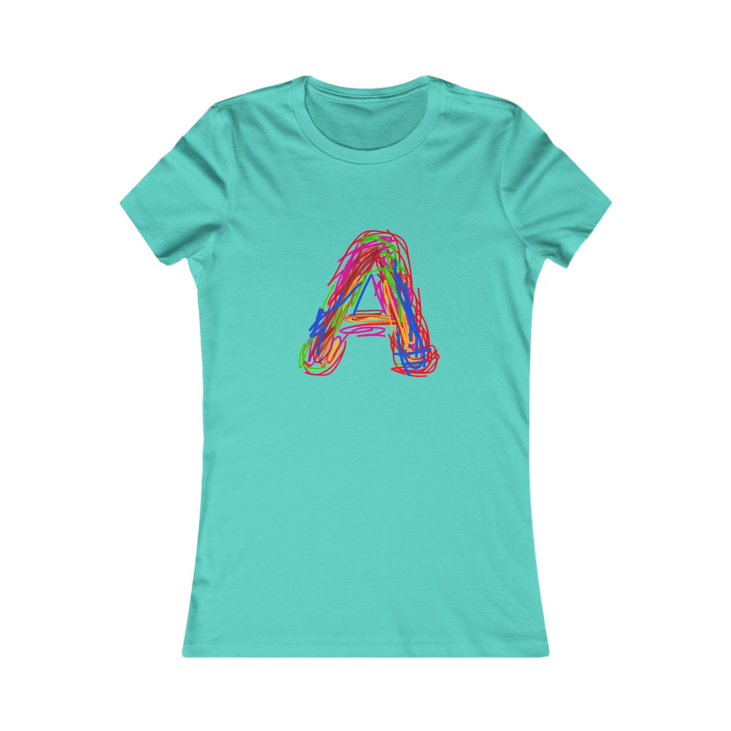 Scribbles (A) T-shirt - Women's Favorite Tee