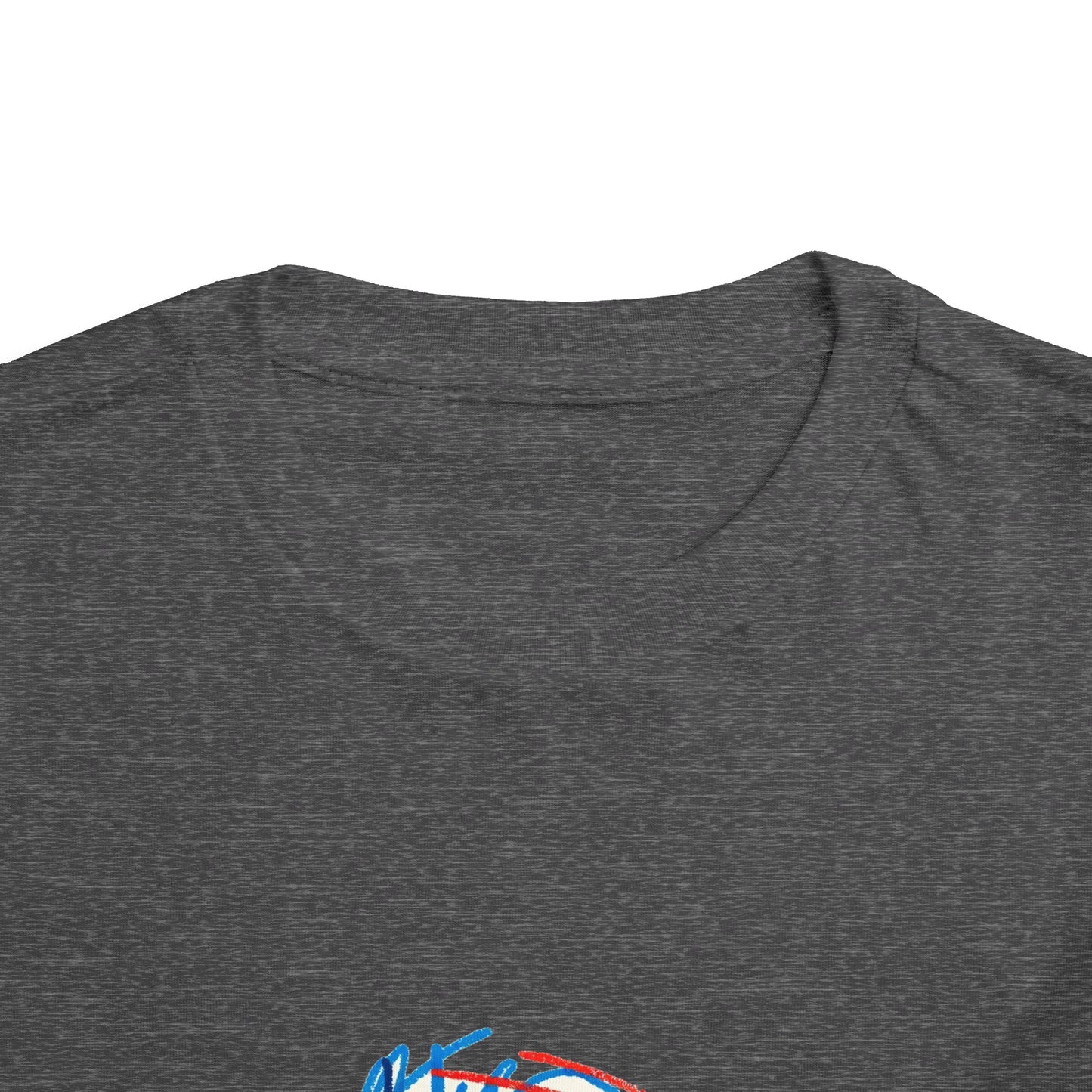 Scribbles (Letter D) T-Shirt - Toddler Short Sleeve Tee