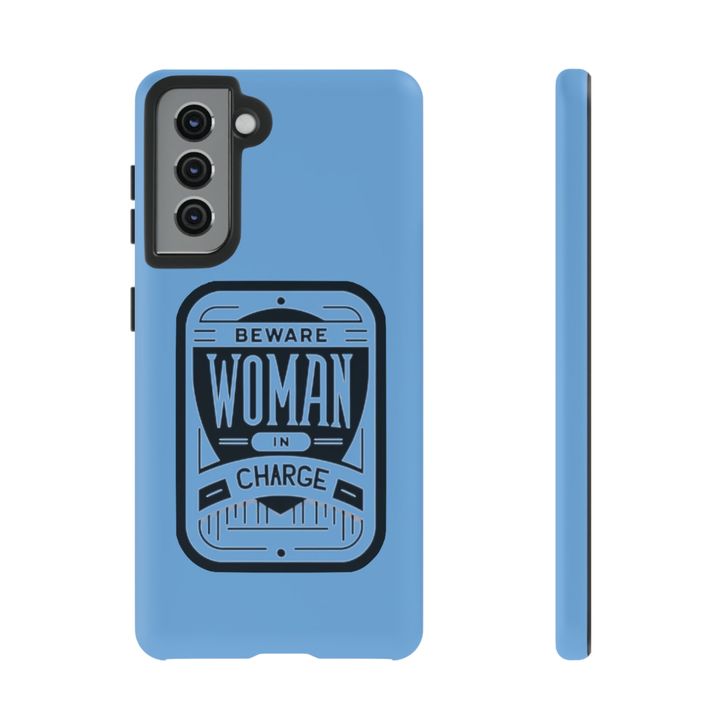 Woman In Charge (Light Blue) - Tough Cases